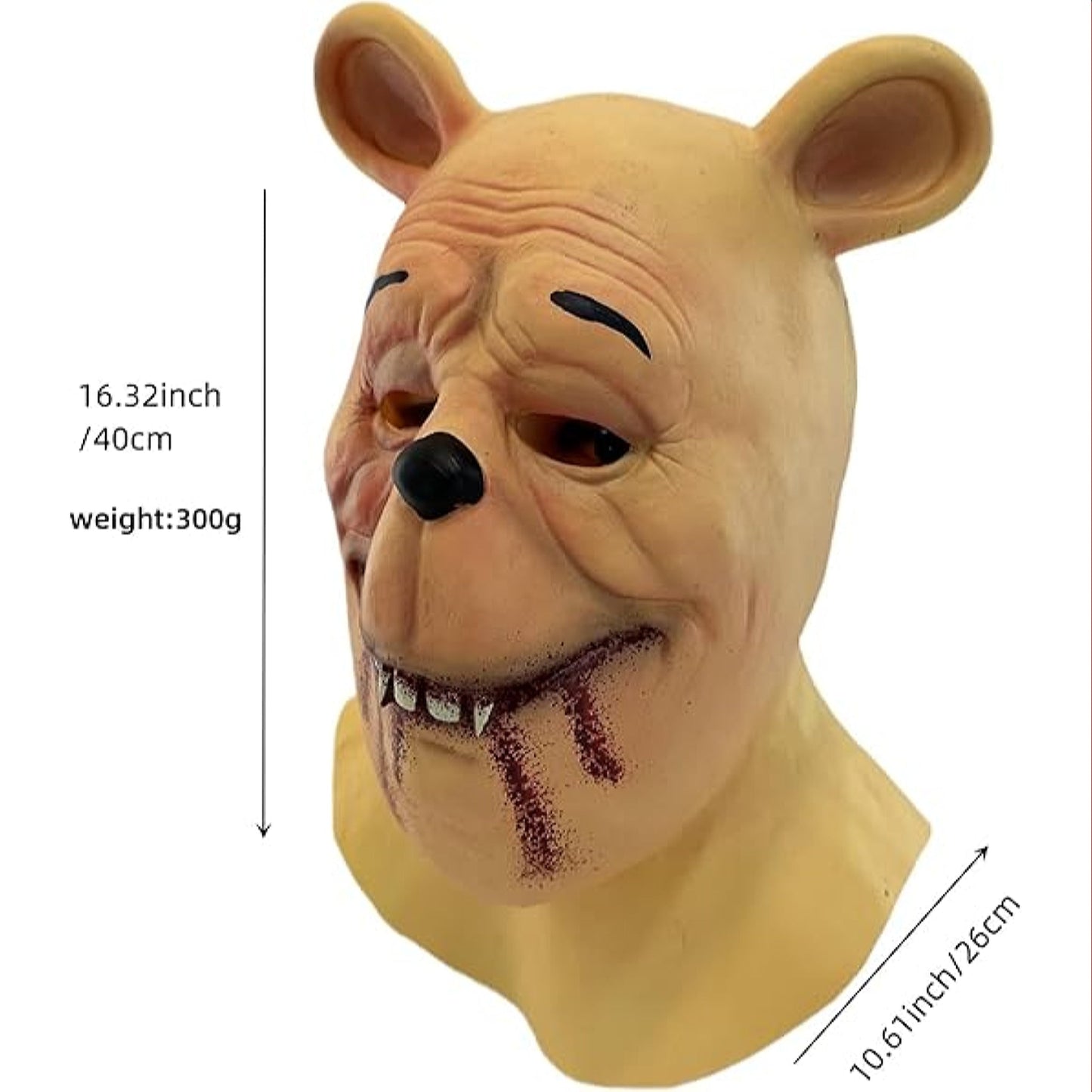 Bloody Winnie Pooh Horror Latex Mask - NEXTLEVELUK