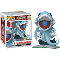 Yu-Gi-Oh! Blue-Eyes Toon Dragon GLOW IN THE DARK Funko Pop! Vinyl Figure DAMAGED BOX