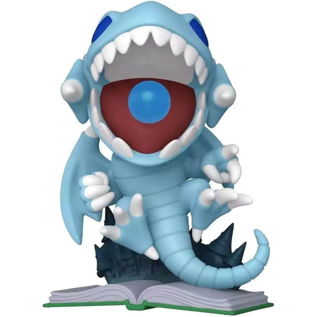 Yu-Gi-Oh! Blue-Eyes Toon Dragon GLOW IN THE DARK Funko Pop! Vinyl Figure DAMAGED BOX