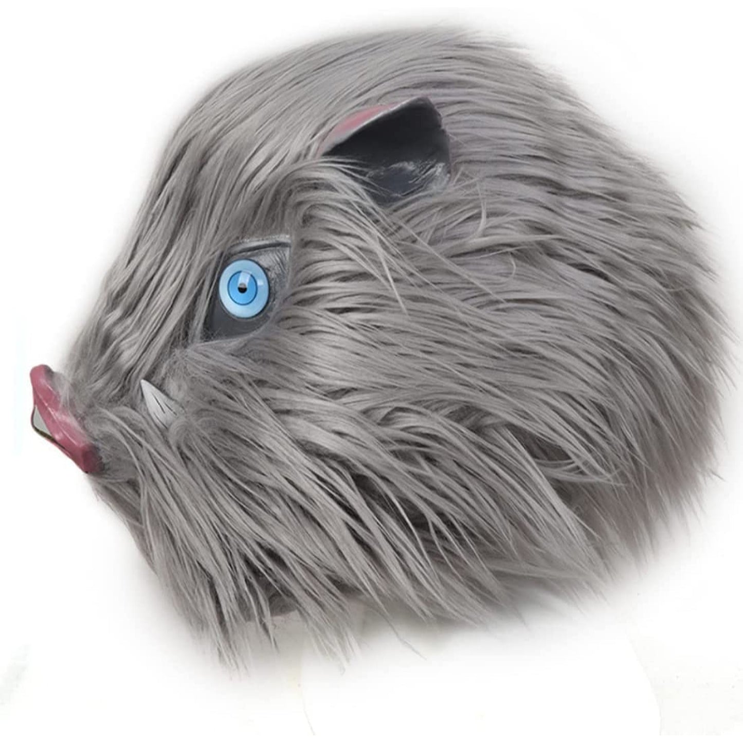 Demon Slayer Inosuke Hashibira Boar Head Latex Cosplay Mask