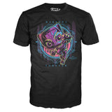 Funko POP! Marvel Black light Black Panther T-Shirt