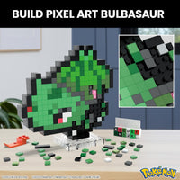 MEGA Pokémon Bulbasaur Retro Pixel Art Building Set HTH75 DAMAGED BOX