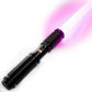 Star Wars No. C024 Black Baselit Combat Lightsaber RGB Replica (No 104 Base)