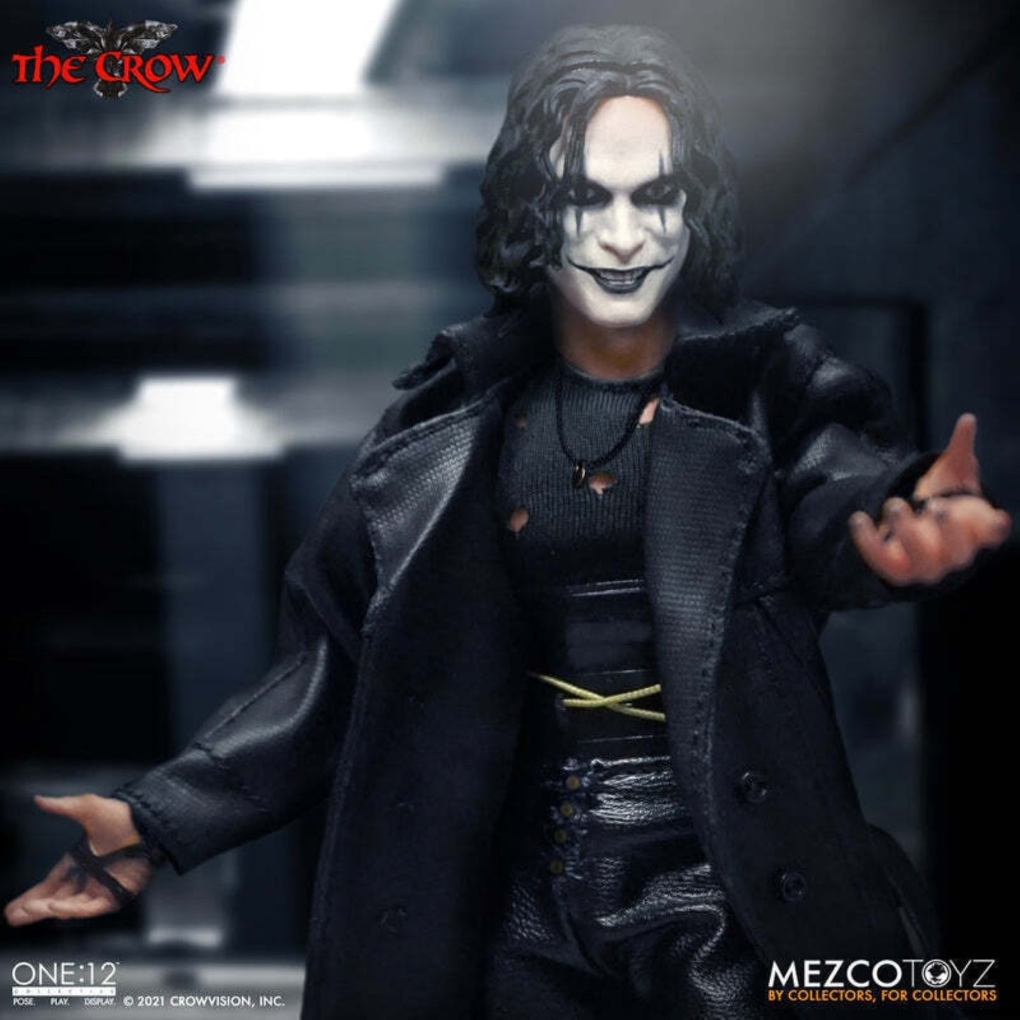 Mezco One:12 Collective The Crow Deluxe Action Figure