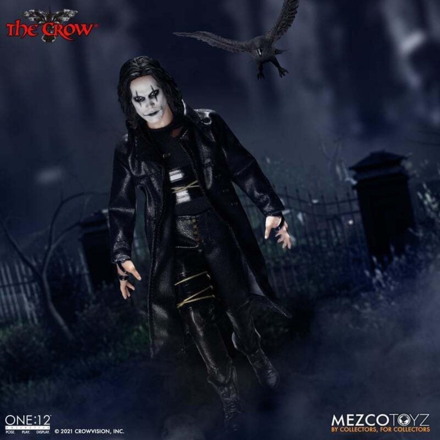 Mezco One:12 Collective The Crow Deluxe Action Figure