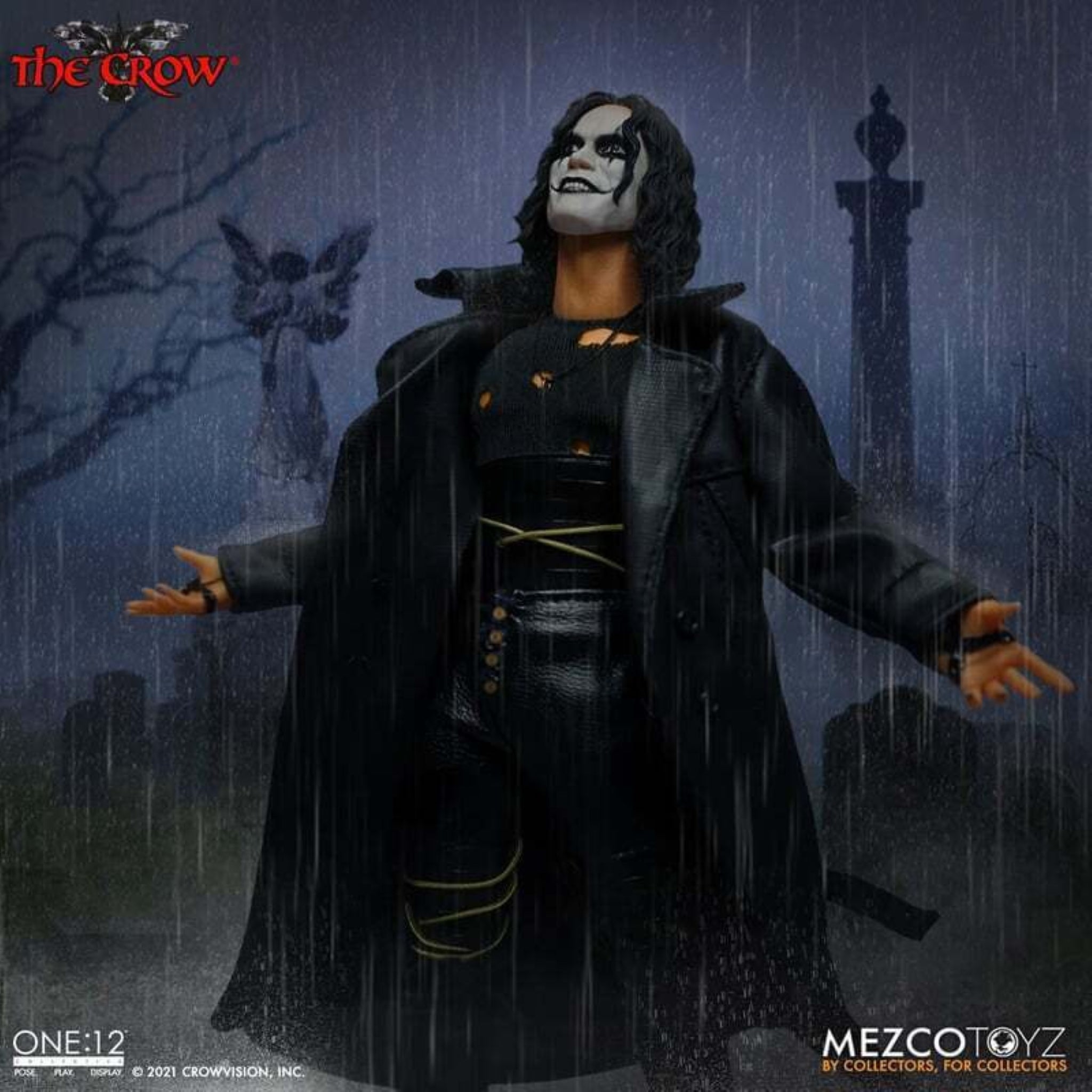 Mezco One:12 Collective The Crow Deluxe Action Figure