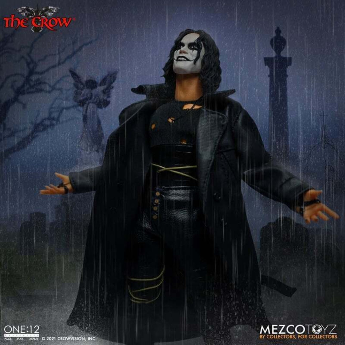 Mezco One:12 Collective The Crow Deluxe Action Figure