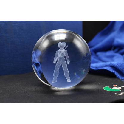 Character Glass Crystal Ball Trunks Night Light 8cm XL Size - NEXTLEVELUK