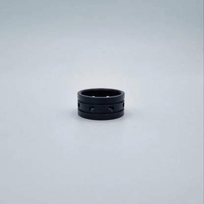 Combat Lightsaber Accessory Coupler Connector Attachement Ver. A Black - NEXTLEVELUK