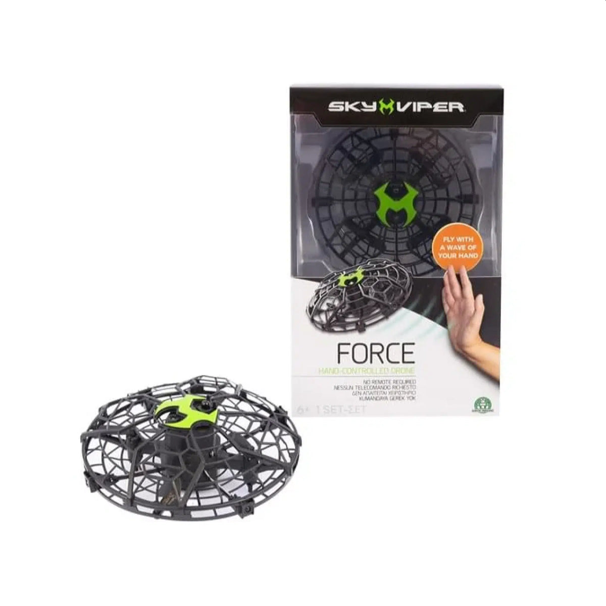 Sky Viper Force Hand Controlled Drone DAMAGED BOX