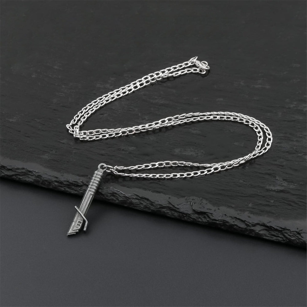 Lightsaber Hilt Stainless Steel Necklace