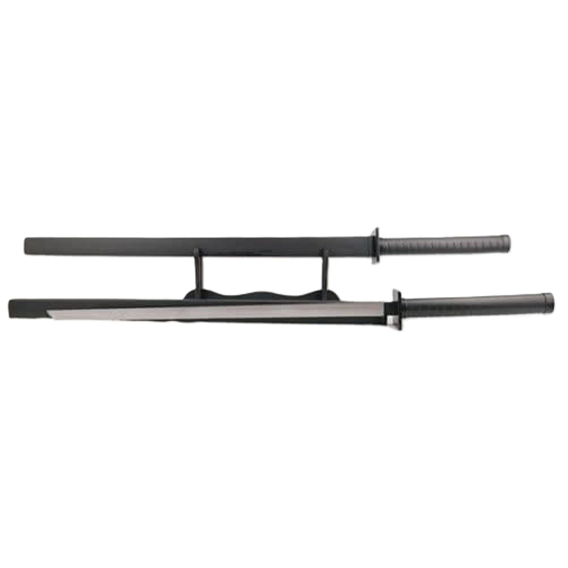 Deadpool Swords Twin Metal Katana Swords with Back Sheath Holder - NEXTLEVELUK