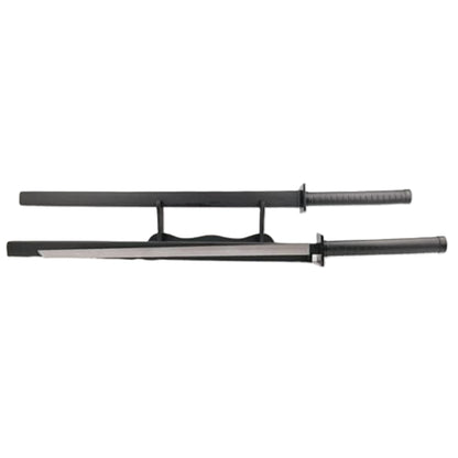 Deadpool Swords Twin Metal Katana Swords with Back Sheath Holder - NEXTLEVELUK