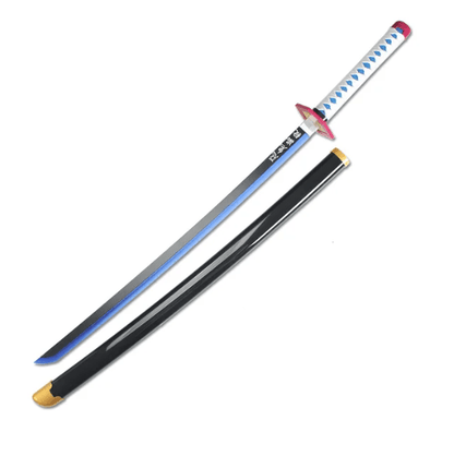 Demon Slayer Giyu Sword LED Light Up Sword Cosplay Prop Replica - NEXTLEVELUK
