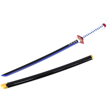 Demon Slayer Giyu Sword LED Light Up Sword Cosplay Prop Replica - NEXTLEVELUK