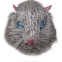 Demon Slayer Mask Inosuke Hashibira Boar Head Latex Cosplay Mask - NEXTLEVELUK