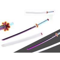Demon Slayer Mitsuri Sword LED Light Up Sword Cosplay Prop Replica Wood