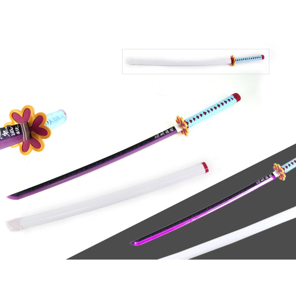 Demon Slayer Mitsuri Sword LED Light Up Sword Cosplay Prop Replica