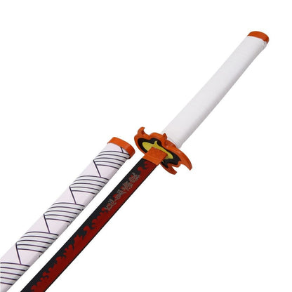 Demon Slayer Rengoku Metal Katana Sword - NEXTLEVELUK