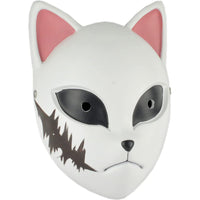 Demon Slayer Sabito Warding Mask Kitsune Resin Cosplay Mask - NEXTLEVELUK
