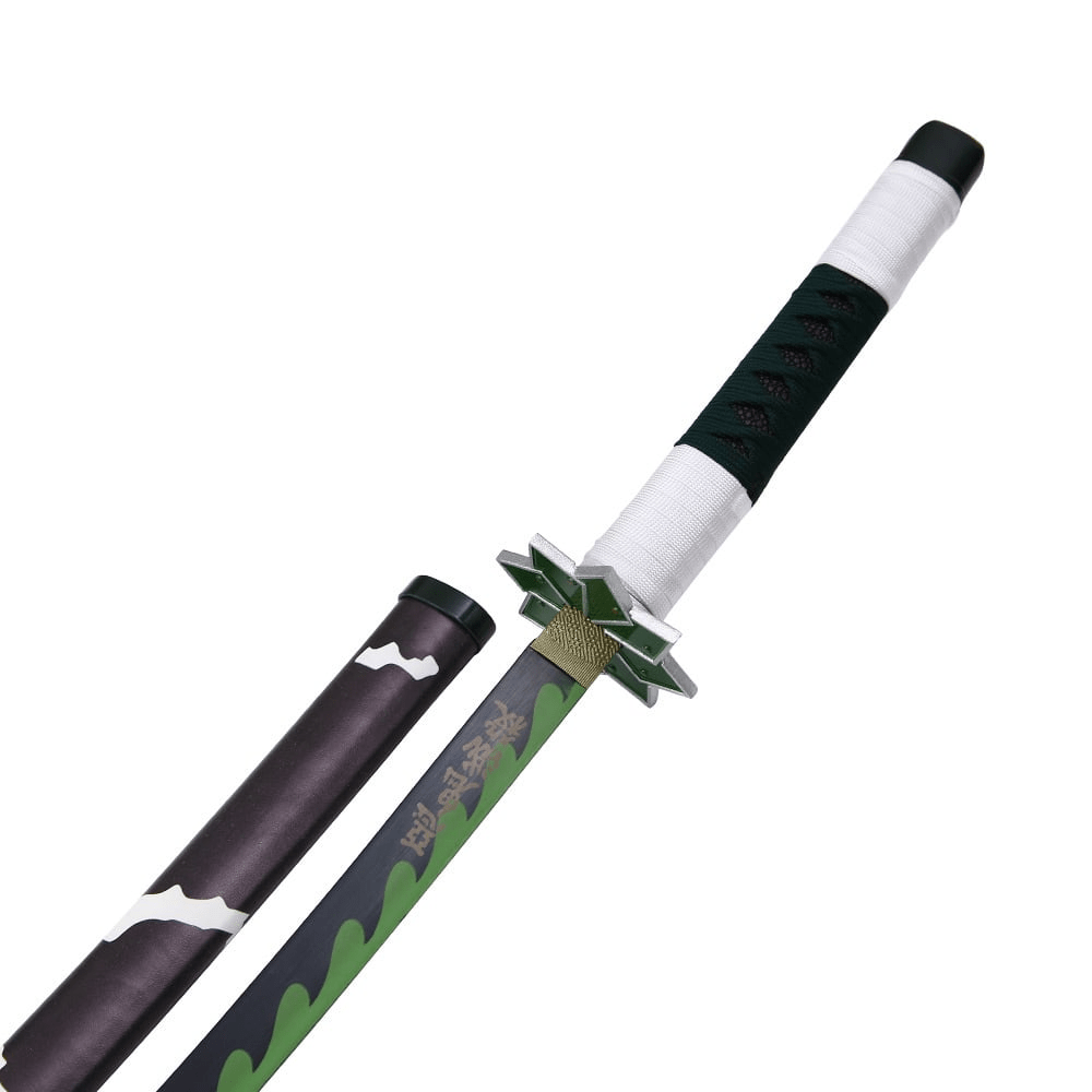Demon Slayer Sanemi Metal Katana Sword - NEXTLEVELUK