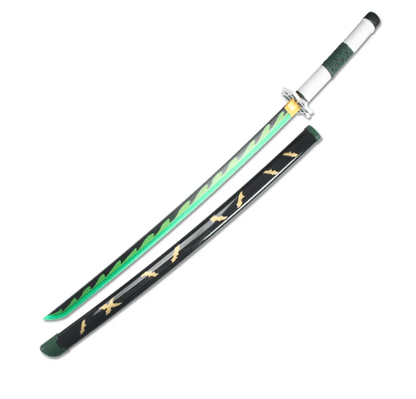Demon Slayer Sanemi Sword LED Light Up Sword Cosplay Prop Replica - NEXTLEVELUK
