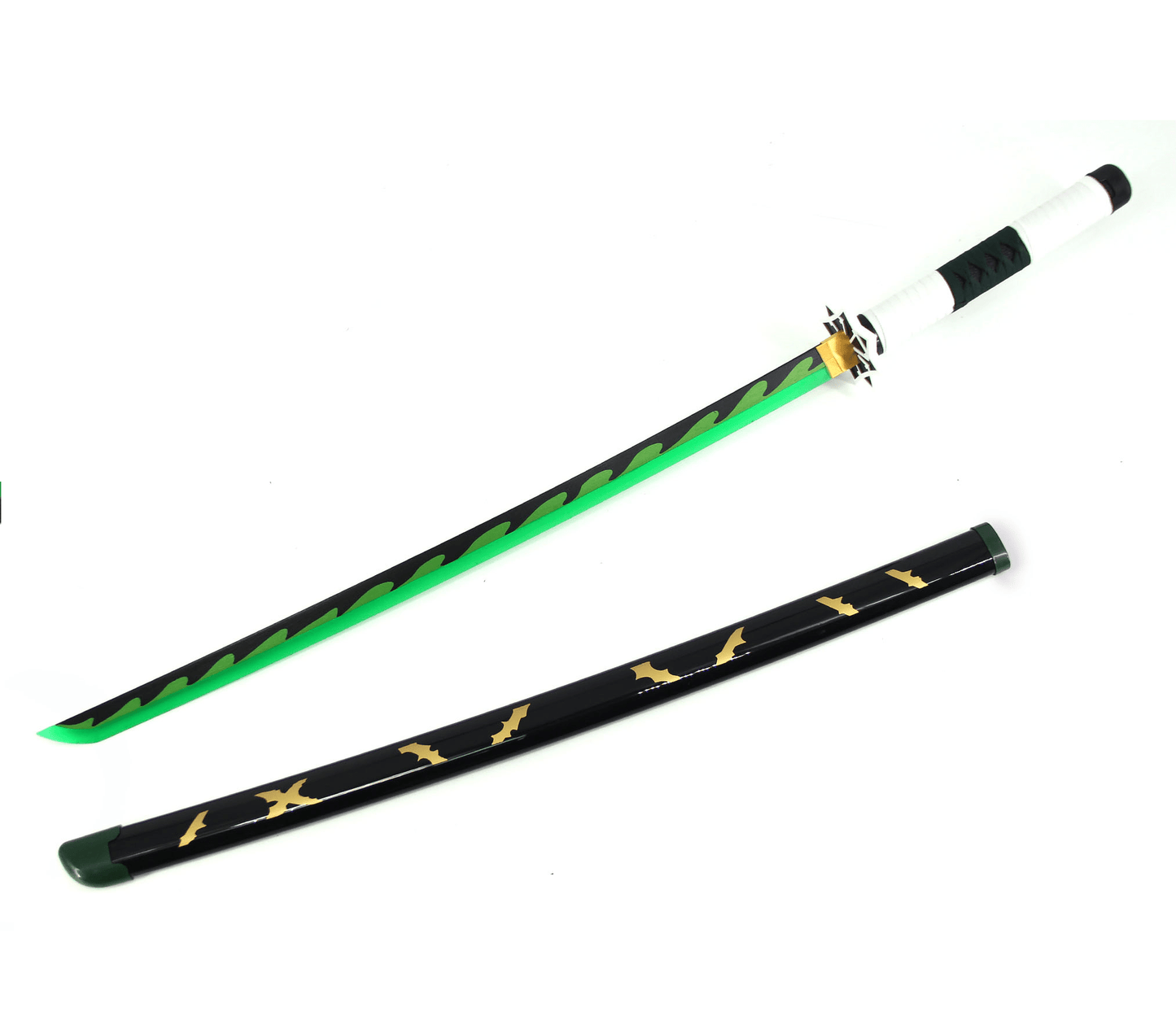 Demon Slayer Sanemi Sword LED Light Up Sword Cosplay Prop Replica - NEXTLEVELUK