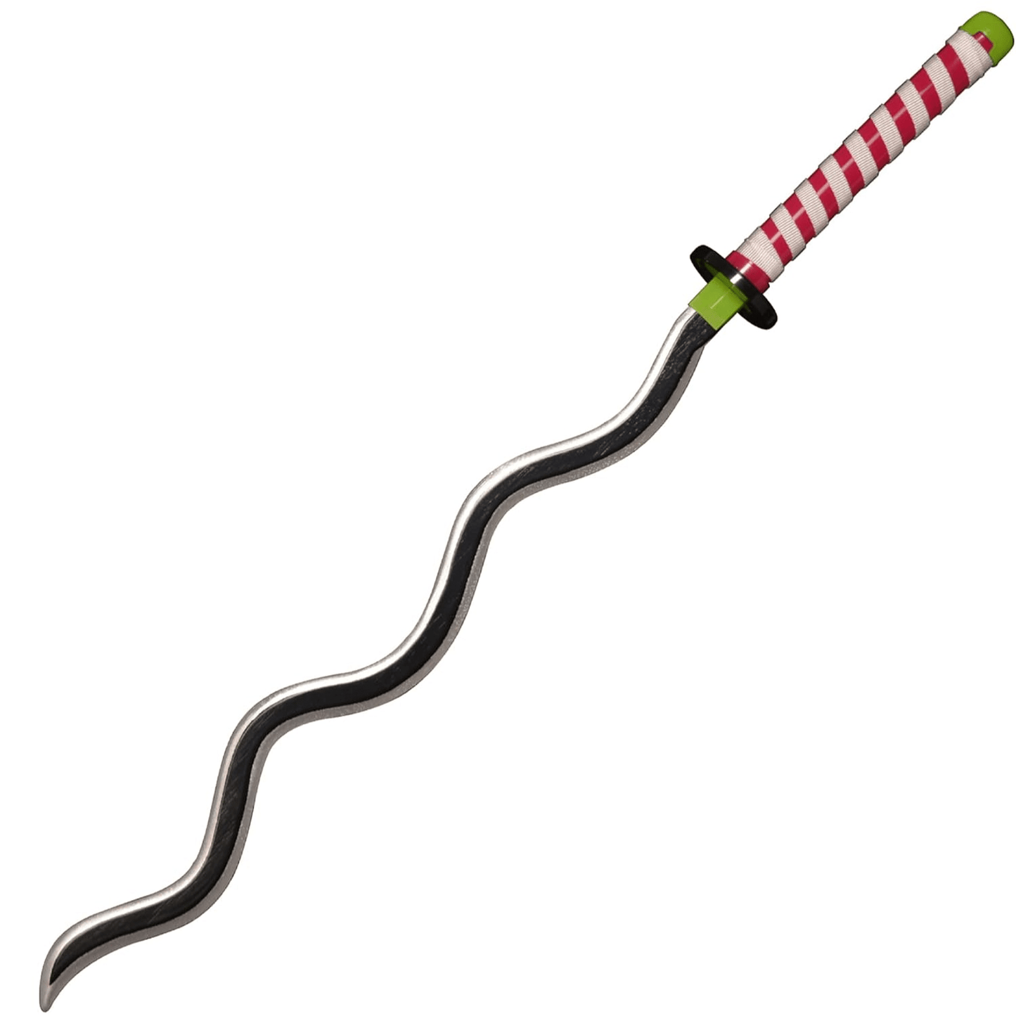 Demon Slayer Sword Iguro Obanai Nichirin Wooden Sword Cosplay Prop Replica - NEXTLEVELUK