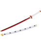 Demon Slayer Sword Rengoku Sword LED Light Up Sword Cosplay Prop Replica - NEXTLEVELUK
