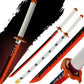 Demon Slayer Sword Rengoku Sword LED Light Up Sword Cosplay Prop Replica - NEXTLEVELUK