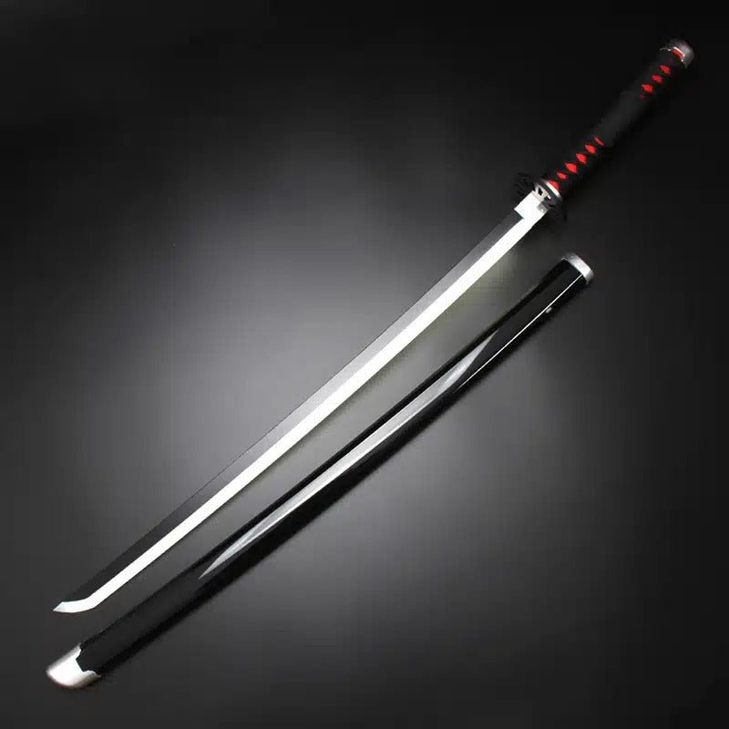 Demon Slayer Sword Tanjiro Sword LED Light Up Sword Cosplay Prop Replica - NEXTLEVELUK