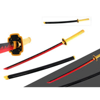 Demon Slayer Sword Tsugikuni Sword LED Light Up Sword Cosplay Prop Replica Wood