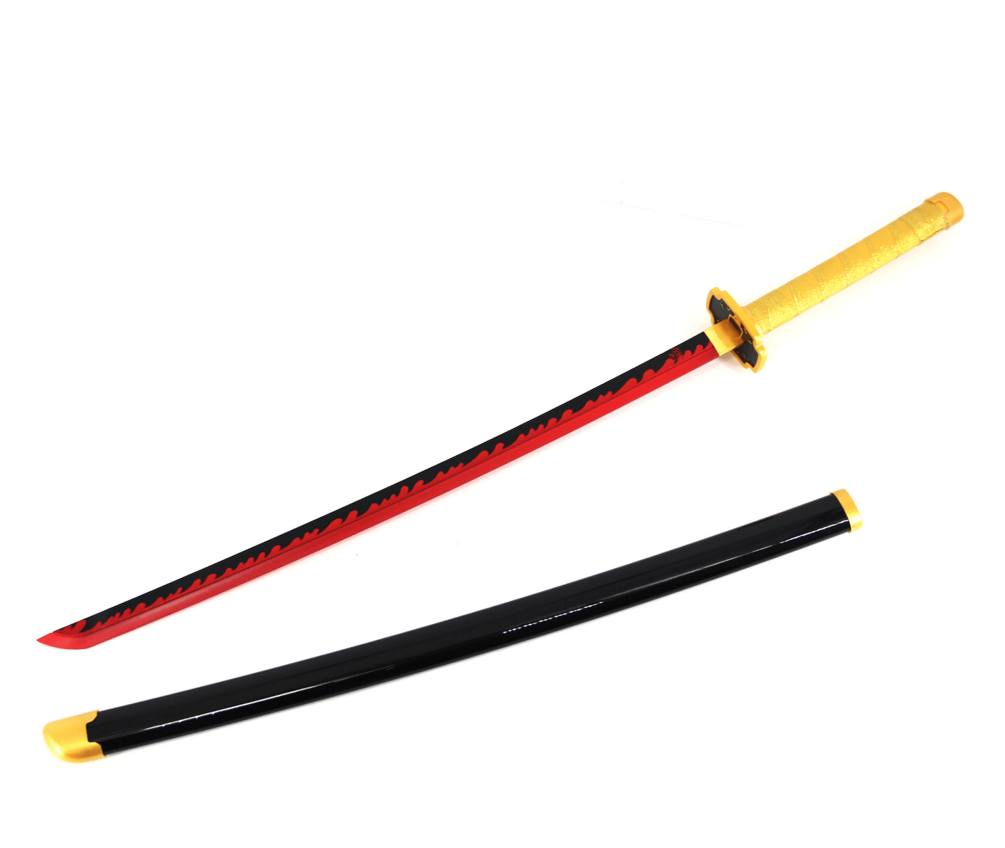 Demon Slayer Sword Tsugikuni Sword LED Light Up Sword Cosplay Prop Replica - NEXTLEVELUK