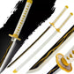 Demon Slayer Sword Zenitsu Sword LED Light Up Sword Cosplay Prop Replica - NEXTLEVELUK