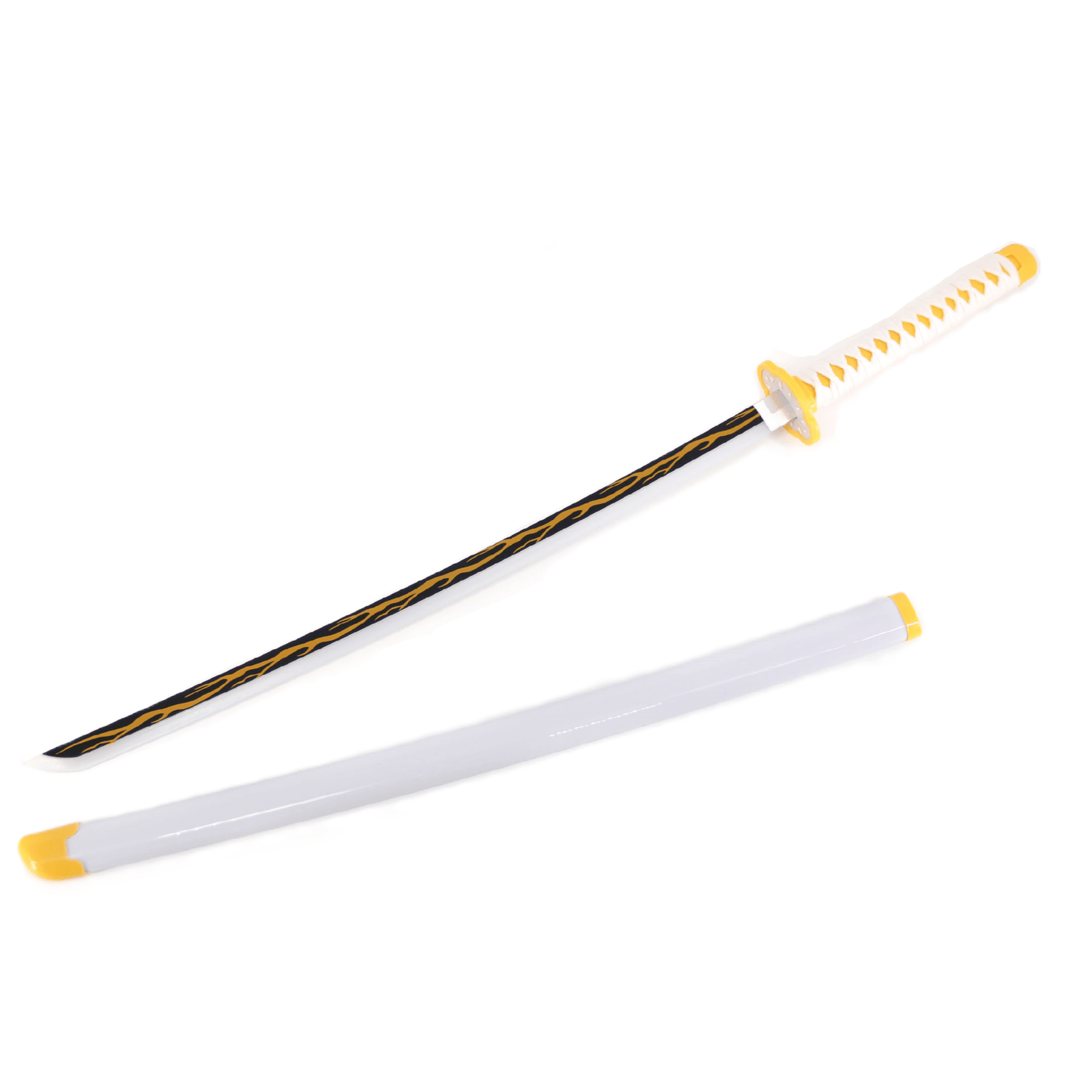 Demon Slayer Sword Zenitsu Sword LED Light Up Sword Cosplay Prop Replica - NEXTLEVELUK