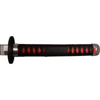 Demon Slayer Tanjiro Kamado Variant 3 Bright Red Fire Blade Nezuko's Blood Wooden Sword - NEXTLEVELUK