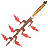 Demon Slayer Tanjuro Kamado Wooden Sword Cosplay Prop Replica DAMAGED