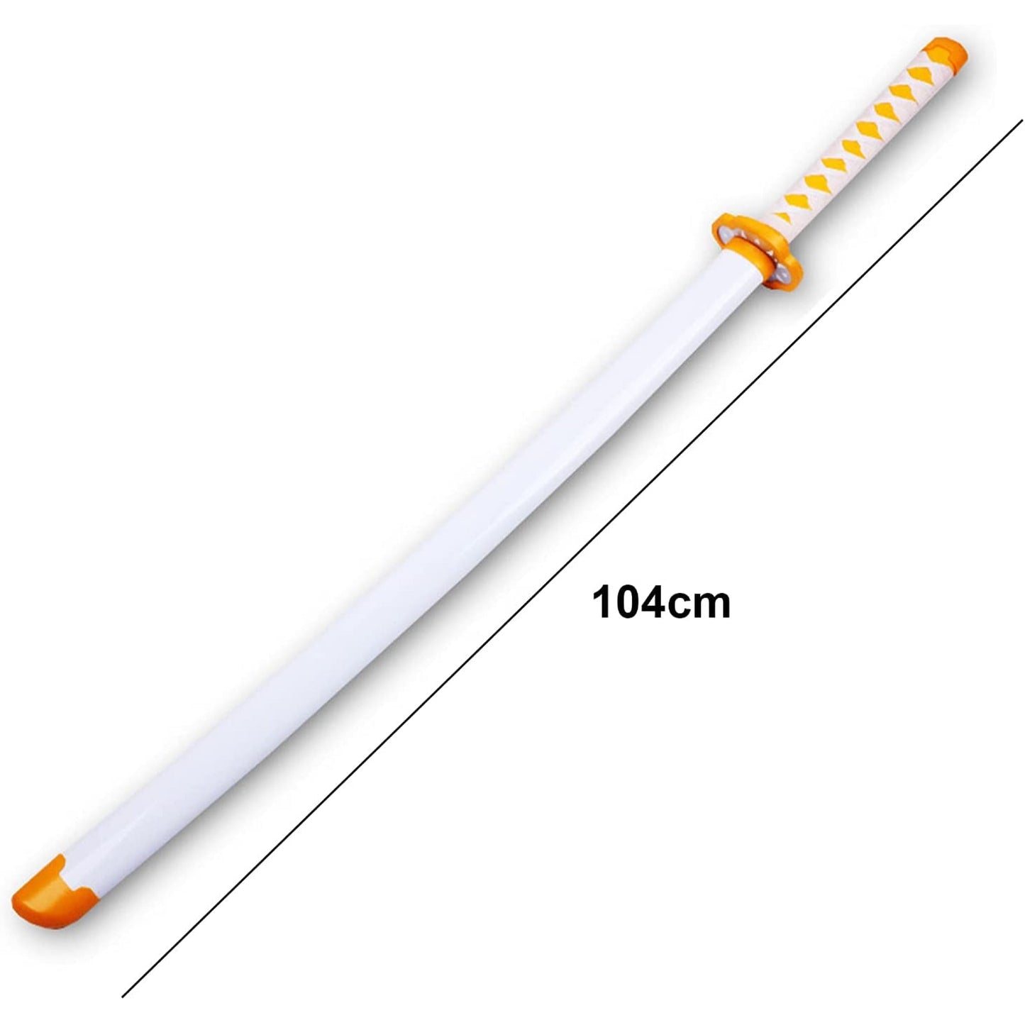 Demon Slayer Zenitsu Agatsuma Bamboo Wood Sword Demon Slayer - NEXTLEVELUK