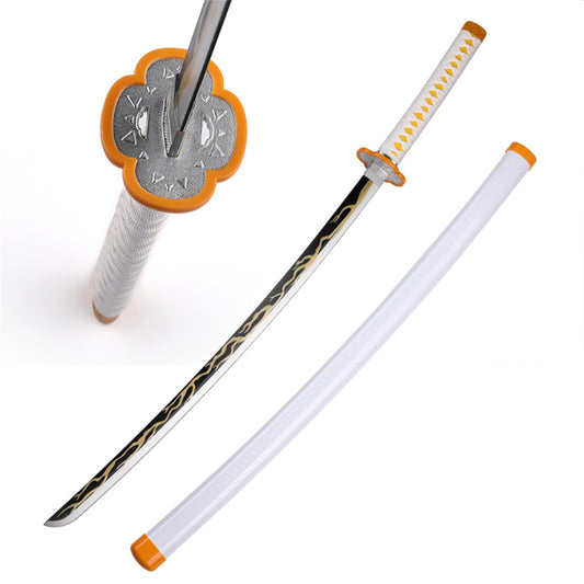 Demon Slayer Zenitsu Agatsuma Bamboo Wood Sword Demon Slayer - NEXTLEVELUK