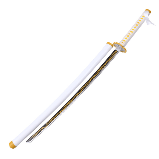 Demon Slayer Zenitsu Metal Katana Sword - NEXTLEVELUK