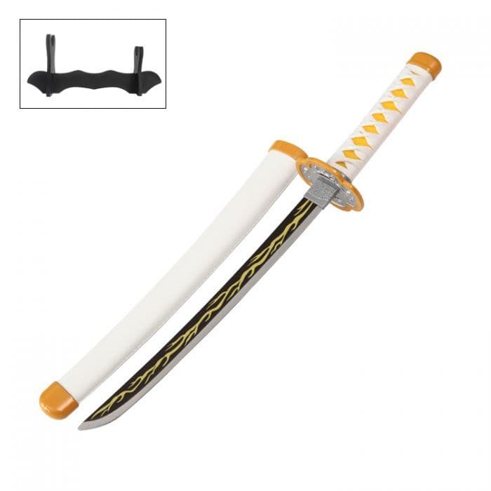 Demon Slayer Zenitsu Metal Mini Katana Sword - NEXTLEVELUK
