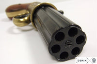 Pepperbox Revolver Flintlock Pistol Denix G5071 — Non-Functional Antique Display Replica