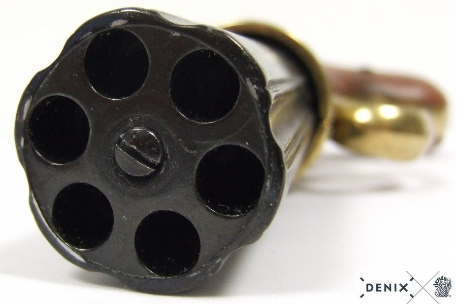 Pepperbox Revolver Flintlock Pistol Denix Replica Gun G5071
