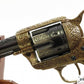 Engraved 1869 Colt With Wooden Handle Denix Replica G1280ML