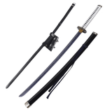 Devil May Cry Sword Vergil's Yamato Sword Wooden Katana Prop Replica With PU Sword Belt Bundle