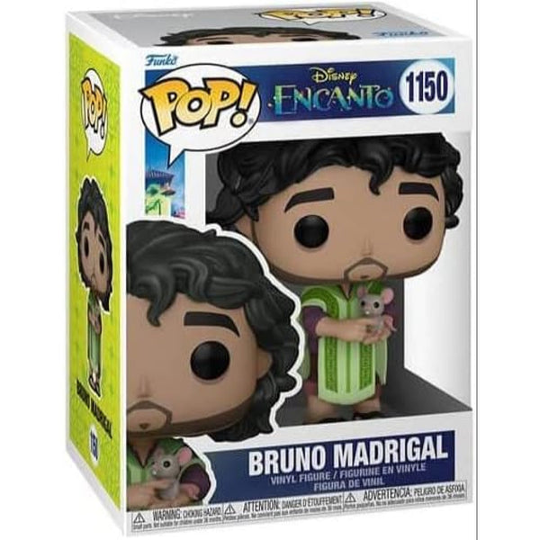 Disney Encanto Bruno Madrigal Funko Pop! Vinyl Figure DAMAGED BOX