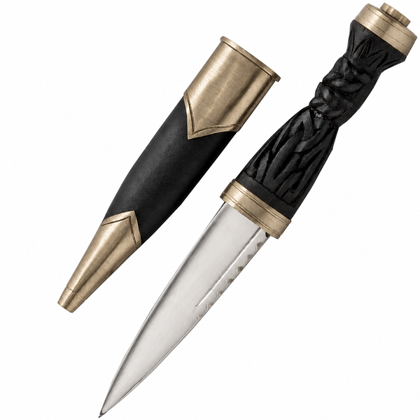 Late 18th Cent Sgian Dubh Formal Style Knife