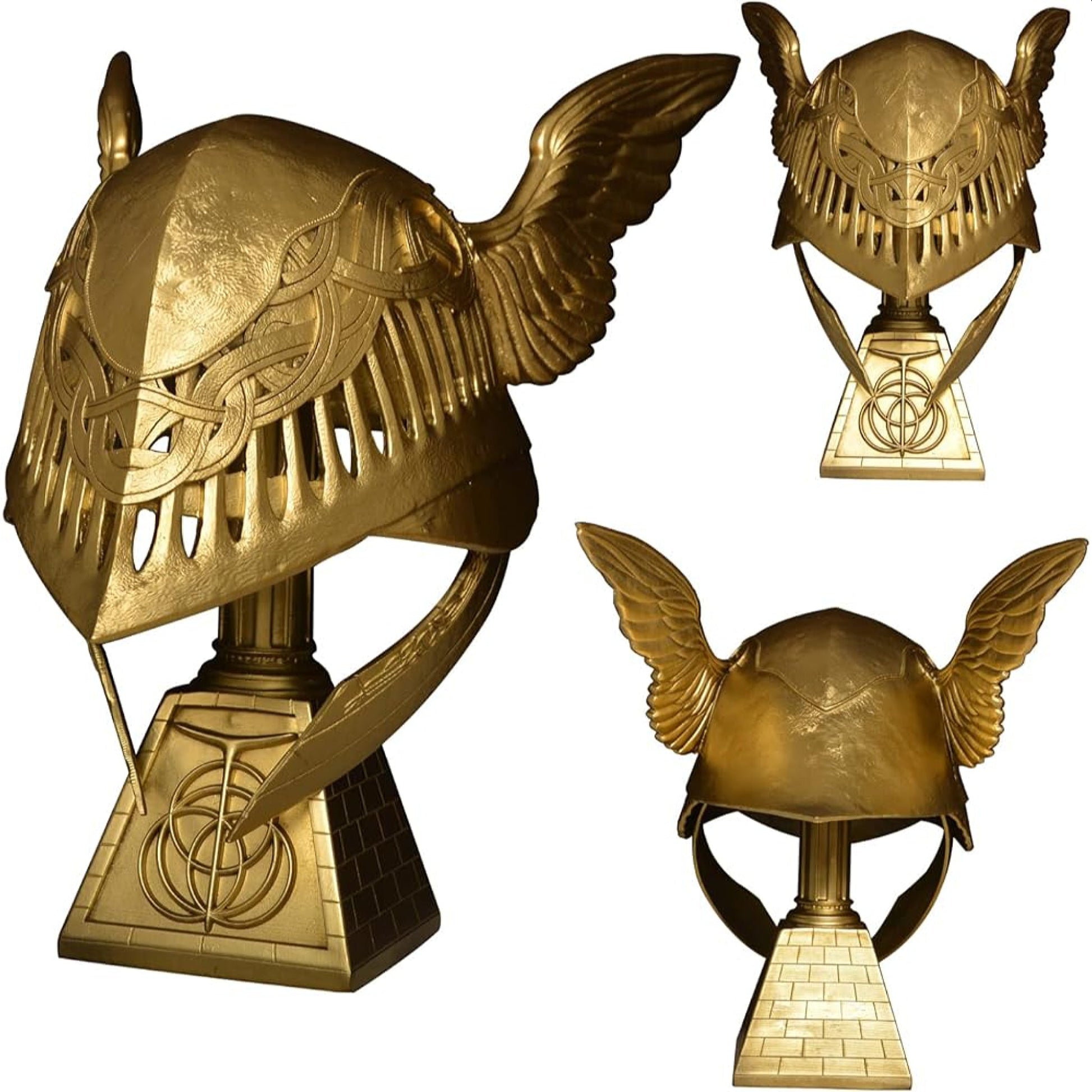 Elden Ring Malenia's Winged Helm Resin Helmet with Stand Cosplay Prop Replica - NEXTLEVELUK