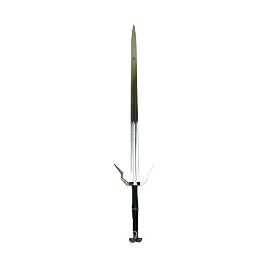 The Witcher 3 Geralt's Silver Sword Diagonal Guard Metal Sword