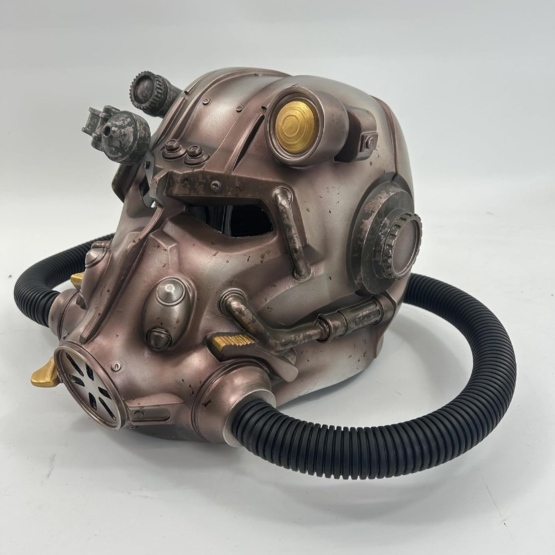 Fallout T - 60 Power Armor Bronze Resin Cosplay Helmet - NEXTLEVELUK